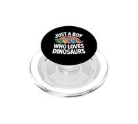 Chico Divertido Que ama a los Dinosaurios Diciendo sarcástico PopSockets PopGrip para MagSafe