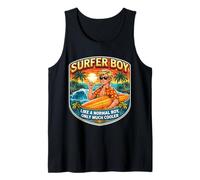 Chico Surfista como un Chico Normal, Solo Que más Guay surfeando niños Divertidos Camiseta sin Mangas