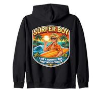 Chico Surfista como un Chico Normal, Solo Que más Guay surfeando niños Divertidos Sudadera con Capucha