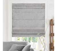 CHICOLOGY Cortinas Romanas para Ventana, Cortinas Opacas para Dormitorio, 86,4 x 162,5 cm (Ancho x Alto), Denim Belgian (privacidad y filtrado de la