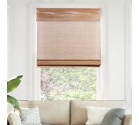 CHICOLOGY Persianas de bambú, persianas Romanas para Ventanas, persianas de Ventana para el hogar, persianas de bambú para Patio, persianas y persianas, persiana de Ventana, 29 Pulgadas de Ancho x 64