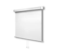 Chicology persianas enrollables inalámbricas Snap-N'-Glide, Tratamiento Opaco para Ventanas, Sala de Estar, Dormitorio, guardería/Oficina y más., Byssus Blanco (apagón), 28" W X 72" H