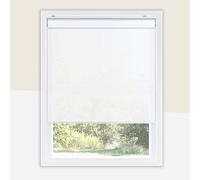 Chicology Persianas enrollables para Ventana, filtrante de luz, Blanco Urbano para hogar y Puerta, tratamientos de Ventana inalámbricos, 39 Pulgadas de Ancho x 72 Pulgadas de Alto