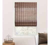 CHICOLOGY Persianas venecianas, persianas Romanas de bambú para Patio y persianas para Ventana, 35 Pulgadas de Ancho x 64 Pulgadas de Alto, Oso