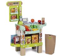 Chicos - Bio Supermarket Tienda de Juguete con Sonidos y 20 Accesorios: Fruta, Verdura, Tarjetas de Crédito para Pagar, un Datáfono y 47 Monedas, para Niños y Niñas A Partir de 3 Años (84110)