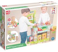 Chicos - Bio Supermarket Tienda de Juguete con Sonidos y 20 Accesorios: Fruta, Verdura, Tarjetas de Crédito para Pagar, un Datáfono y 47 Monedas, para Niños y Niñas A Partir de 3 Años (84110)