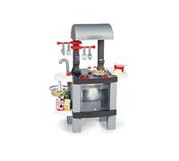 Chicos - Cocina de Juguete 2en1 Cooking BBQ | Cocinita y Barbacoa Infantil con Efecto de Cocina Real: Los Alimentos cambian de Color Cuando se cocinan en el fogón LED | Incluye 25 Accesorios (85100)