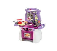 Chicos - Cocina de Juguete Cook'Home Mi Primera Cocina | Cocinita Infantil Incluye 17 Accesorios | Cubiertos, Platos, Olla, Sartén, Salero, Teléfono y Muchas Cosas más | +18 Meses (84018)