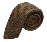 Chicos Dijon Herringbone Check Corbata, Tweed