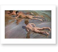 "Chicos en la playa", impresión oficial del Museo del Prado