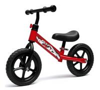 Chicos - Bicicleta sin pedales Flat Track 37004 - Ultraligera, antipinchazos, sillín acolchado, roja