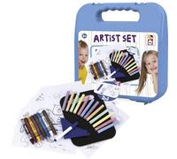 Chicos - Maletín Artista. Incluye 33 accesorios para sacar el artista que llevas dentro y realizar obras de arte en cualquier sitio. Indicado para niños de 3 4 5 años (87103)