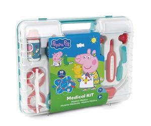 Chicos - Maletín Médico Peppa Pig | Juego de imitación con 10 Accesorios para niño niña | Regalo Ideal para Practicar Sus Actividades Preferidas en Cualquier Parte | A Partir de 3 años (87020)