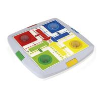 Chicos - Parchís y Oca automático Deluxe | Guarda fichas y Dados automáticos | Tablero con Juego del Parchís y la Oca a Partir de 3 años (64104)