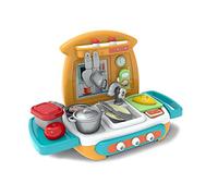 Chicos - Premier Kitchen - Cocinita Infantil | Incluye 15 Accesorios como Ollas, Cubiertos, Fruta y Sartén | Cocina Juguete a Partir de 18 Meses (84001)