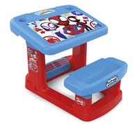 Ninco Chicos - Pupitre Spidey | Escritorio Infantil con Gran superfície de Trabajo y Compartimentos para Guardar Objetos, Incluye 5 láminas de Spidey, A Partir de 24 Meses (51063)
