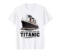 Chicos Que aman el RMS Titanic Camiseta gráfica económica