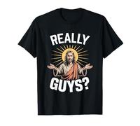 Chicos Realy Chicos Jesús Humor Cristiano Fe Sarcástica Camiseta
