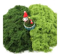 Chicpant 100 g Falso Musgo Artificial Decoracion Simulación de Musgos Musg Planta Verde Artificial