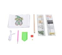 Chidlantu Bolsa de Almacenamiento Colgante de 3 Compartimentos, Organizador montado en la Pared con patrón de Pintura de Diamantes de imitación, Bolsa Colgante Plegable para Pared de