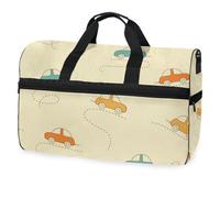 Chidlike Traffic Cars - Bolsa de viaje para hombres, mujeres, niños, niñas y adolescentes, bolsa de gimnasio deportiva de gran tamaño con compartimento para zapatos, bolsa de entrenamiento para el fin