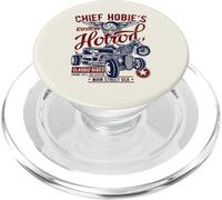Chief Hobie's Garage Hotrod Classic Rides Diseño Envejecido PopSockets PopGrip para MagSafe
