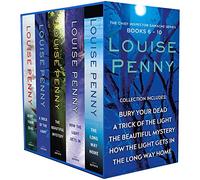Chief Inspector Gamache Book Series 6-10 Collection 5 Books Set (Bury Your Dead, A Trick Of The Light, The Beautiful Mystery, How The Light Gets In, The Long Way Home)