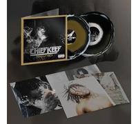 Chief Keef - Chief Keef Finally Rich Vinyl Exclusive IVC Edition, 2LP Black Gold White Swirl