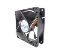 Chieftec AF-0925PWM Ventilador de PC Ventilador de refrigeración y radiador Caja del Ordenador - Ventiladores, refoidores y radiadores (B.PC, 33 dB, Negro, 92 x 92 x 25 mm, 1x 4-Pin PWM, 2600 RPM)