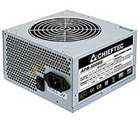 Chieftec APB-500B8 unidad de - Fuente de alimentación (500 W, 230 V, 50 Hz, 4 A, Activo, 130 W)