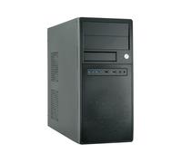 Chieftec Carcasa Midi Uni CG-04B-OP ATX Negro sin fuente de alimentación