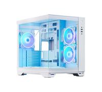 Carcasa PC Chieftec GM-30W-TG-OP Cubo ATX micro ATX Mini-ITX Blanco Iluminación Multi