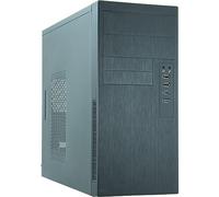 Chieftec HO-11B Torre Negro 350 W - Caja de ordenador (Torre, PC, SECC, Negro, Micro ATX, 14 cm)