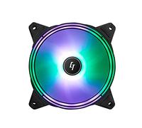 Chieftec NF-1225RGB Ventilador, Enfriador y radiador Carcasa del ordenador 12 cm Negro 1 pieza(s)