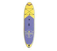 Chiemsee 16622 Sup-Set Incl. Tabla, Remos, Bomba, Correa & Mochila (Gelb / Lila)