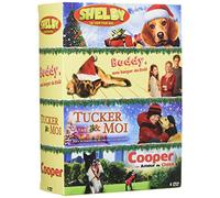 Chien n° 3 - Coffret 4 films : Tucker & moi + Shelby + Buddy, mon berger de Noël + Cooper, un amour de chien ! [DVD]