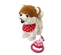 Chien Robotisé - Jouet Chien Qui Marche Et Aboie En Laisse | Peluches Mignonnes | Chiot Jouer À Faire Semblant | Pour, Garçons Et Adolescents | Idéal Pour Les Fêtes, Les Anniversaires,