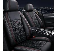 Chifeng Juego de 2 fundas universales para asientos delanteros de coche, impermeables, de piel sintética, para Audi A1 8X1 8XK A3 8P 8 V 8 L Sportback A4 8K2 B8 b6 b7 b8 A6 Q3 Q5 Q7 SQ5 SQ5