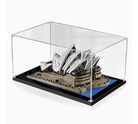 CHIFENMS Vitrina acrílica compatible con Lego 10234 Opera House, caja expositora a prueba de polvo (solo funda) (juegos de LEGO no incluidos) (3 mm)