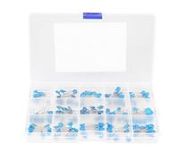 Chiffonade Kit de 180 condensadores de alto voltaje, 15 valores, 100 pF a 10000 pF, 1 kV, condensadores surtidos con caja de almacenamiento para proyectos electrónicos