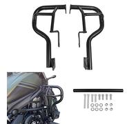 CHIFUN Barras de Choque de Carretera de 1.25 Pulgadas de Repuesto de Acero Grueso para Kawasaki Vulcan S 650 VN650 EN650 2015-2022, Barras de protección de Marco de Motocicleta Negras