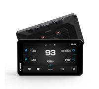 CHIGEE AIO-6 LTE Pantalla CarPlay Moto & Android Auto, [6 Pulgadas 2000Nit Ultra-Brillante], Navegador GPS Moto con 4G Localizador & Antirrobo, IP69K, Admite Cámaras Duales/BSD/TPMS (No Incluido)