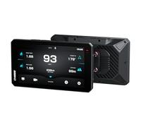 CHIGEE AIO-6 Pantalla Carplay Moto & Android Auto, [6 Pulgadas Ultra-Brillante 2000Nit & HDR], Navegador GPS Moto Impermeable IP69K, 5G WiFi, Admite Expansión de Cámaras/BSD/TPMS (No Incluido)