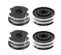 CHIHOLEN 4 bobinas de hilo compatibles con Parkside TLP-01, bobina de hilo de repuesto para Parkside PRTA 20-Li A1/B1/B2/C3, PRT 300 A1, PRT 550 A1/A3, Ø1,6mm-8,3m(4 Bobina+1 Tapa)