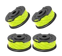 CHIHOLEN 4 bobinas de hilo compatibles con Ryobi RAC143, bobina de hilo de repuesto para Ryobi RLT36B33 y RY36LT3A-0, diámetro de 2 mm, 6,1 m de longitud (4 bobinas)