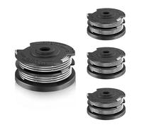CHIHOLEN 4 Bobinas de Hilo para Cortabordes Compatibles con F016800351,Bobina de Hilo de Repuesto para Bosch Art 24/27/30/24+/27+/30+/30-36 LI,AdvancedGrassCut36,Ø1,65mm-6,1m(4 Bobina)