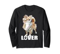 Chihuahua Amante del pelo largo Chiwawa Dog Love Manga Larga