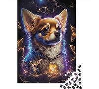 Chihuahua Avec UNE Aura Magique Paquete De 1000 Piezas Papel Ecológico Personas Que Aman Entrenamiento Cerebral Actividad Vinculación Familiar Ocio Casa 70x50cm/1000pcs