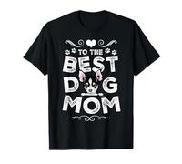 Chihuahua Best Dog Mom Dogs Lovers Funny Mothers Day Camiseta