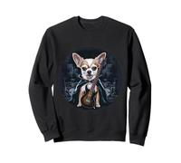 Chihuahua con guitarra para músicos y fanáticos de la música Sudadera